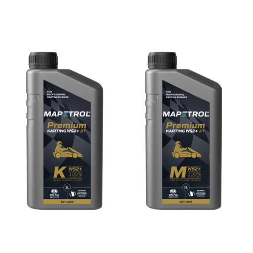 1L Mapetrol Premium K karting oil with WS2+ FIA approved